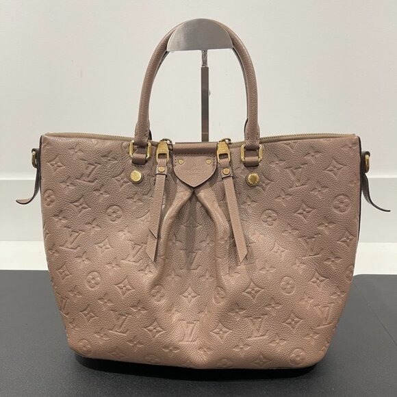 Louis Vuitton Empreinte Leather Mazarine MM Top Handle Bag (JB1277) - Picture 1 of 15